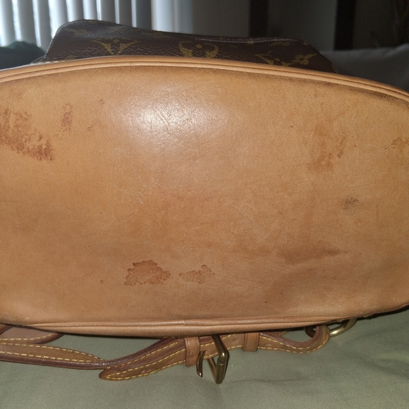 Louis Vuitton Brown and Tan Monogram Backpack - Picture 8 of 9